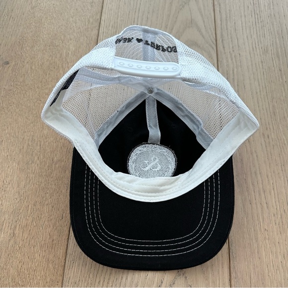 Unisex Task & Purpose Black & White Embroidered Trucker Hat - OS - Picture 3 of 6